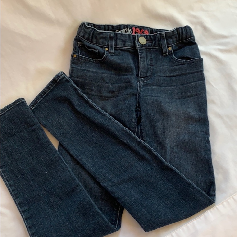Gap kids girls super skinny jeans Sz 10 slim